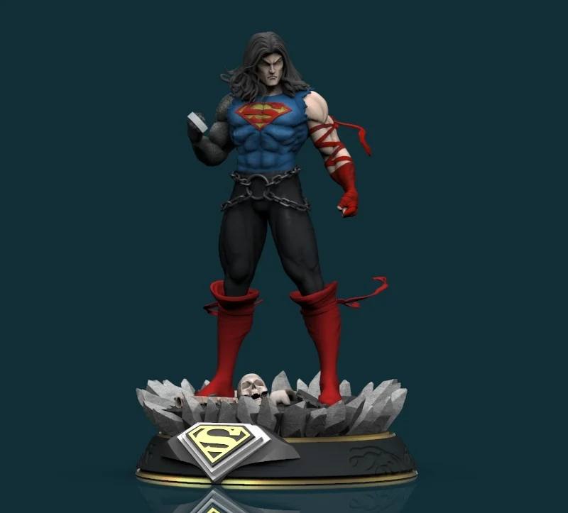 superman 3d printing stl files Superman death metal stl files for 3d printing model