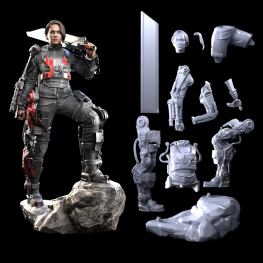 Angel of verdun 3d printing stl files