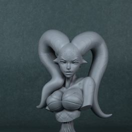 Darth talon bust 3d printing stl files