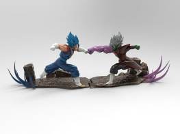 vegetto vs Zamasu 3d printing stl files