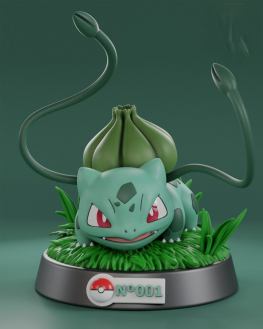 Bulbasaur pokemon 3d printing stl files