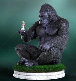 King Kong stl files for 3d printing