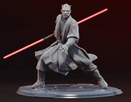 Darth Maul stl files for 3d printing model