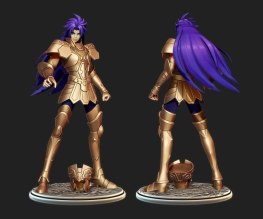 Saga gemeni ghost saint seiya 3d printing stl files