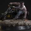 Wolverine on bike 3D Printing stl files
