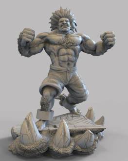 Blanka stl files for 3d printing models