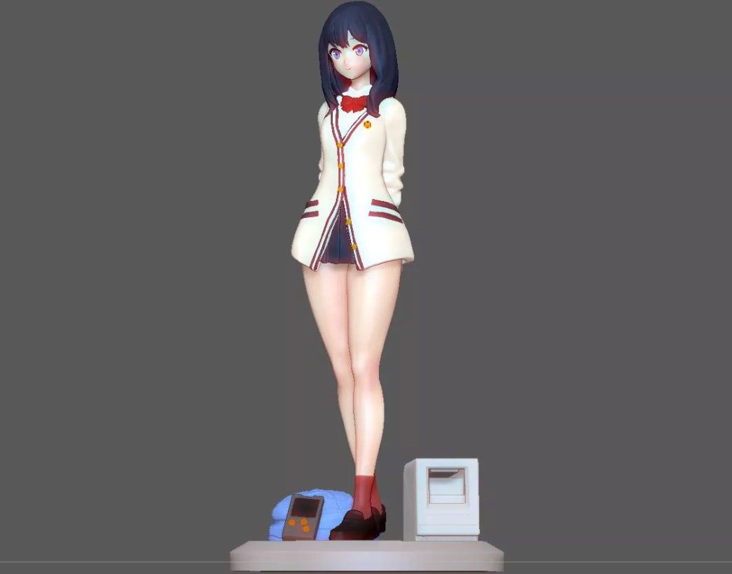 Rikka Takarada Studen 3d printable stl files for 3d printing Rikka Takarada Studen stl files for 3d printing