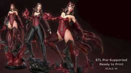 Scarlet witch pack stl file for 3d printing