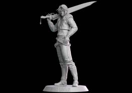 Squall Leonhart 3d printing stl files