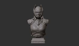 She thor bust 3d printing stl files