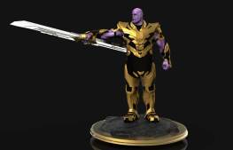 Thanos attack 3d printing stl files