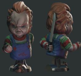 Chucky 3d printing stl files