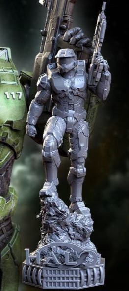 Master chief 3d printing stl files