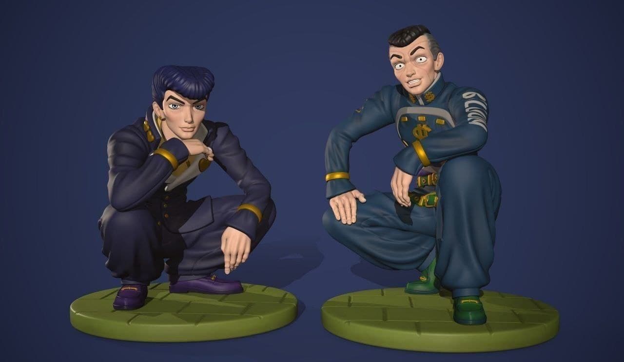 Josuke okuyasu 3d printable free stl files for 3d printing Josuke - Okuyasu 3d printing stl files