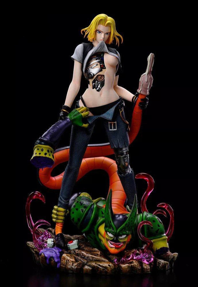 cell v android 18 3d printable models Cell v android 3D Printing stl files