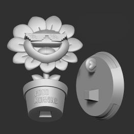 Sunflower 3d printing stl files