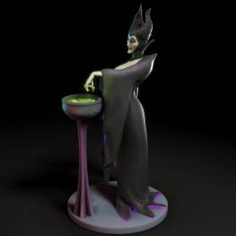 Maleficent 3d printing stl files