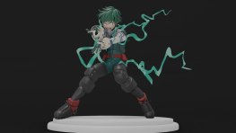 Midoriya Izuku 3d printing stl files