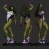 She hulk 3D Print stl files