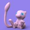 Mew Pokemon 3D Printing stl files