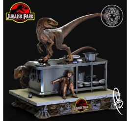 Jurassic park kitchen scene 3d printing stl file