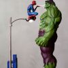 Hulk v spider-man 3d print stl