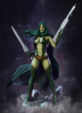 Gamora 3d printing stl file