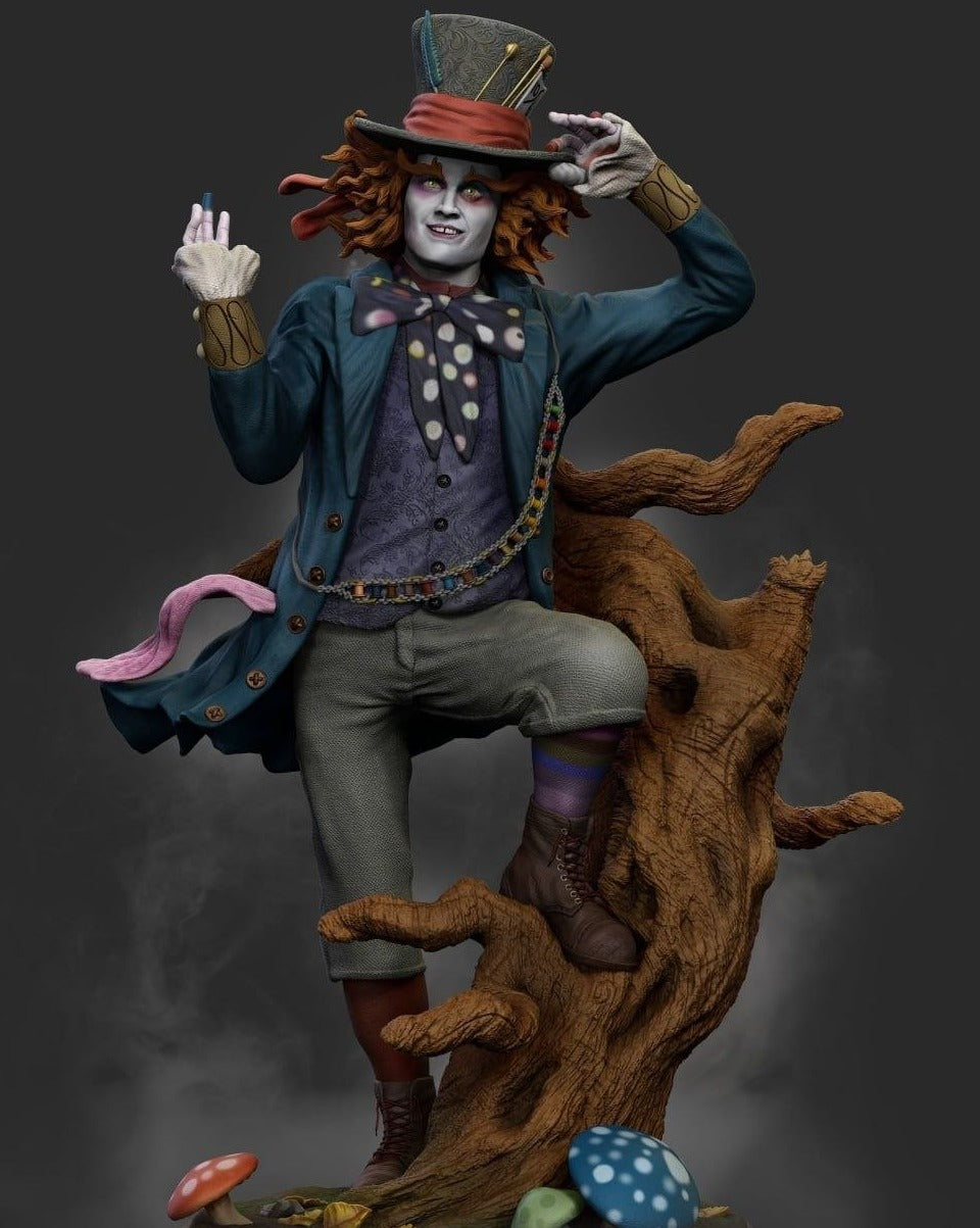 mad hatter 3d print stl Mad Hatter 3d printing stl files