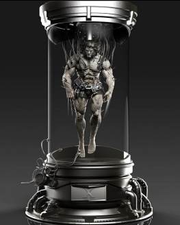 weapon x 3d printing stl file
