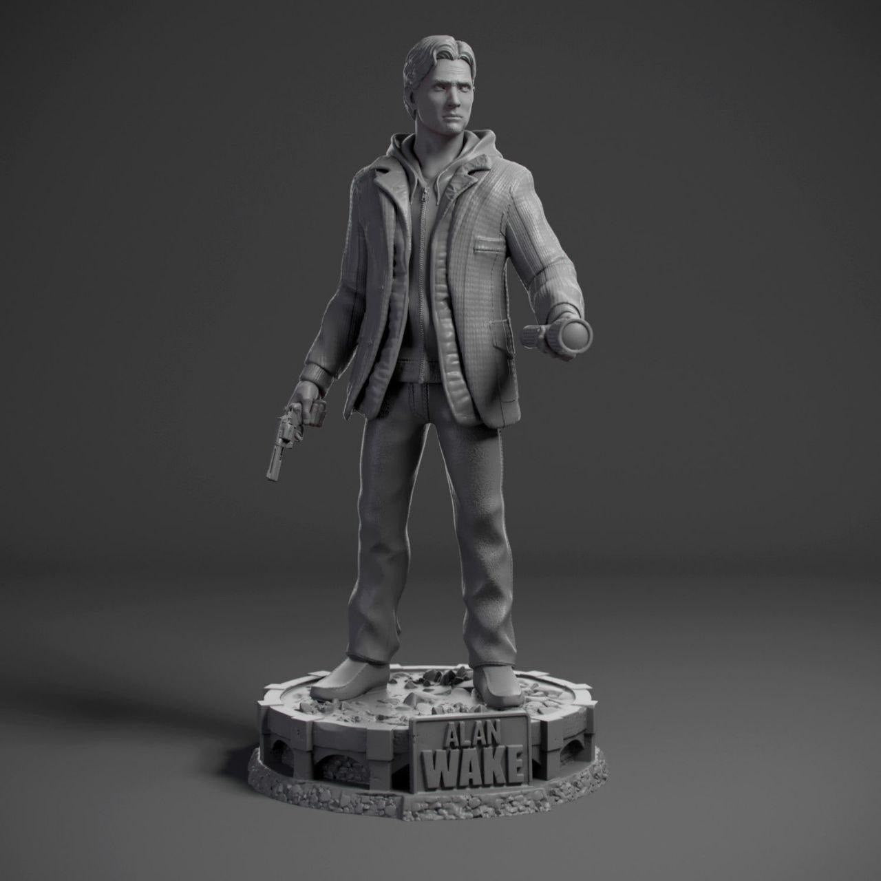 alan wake 3d print stl