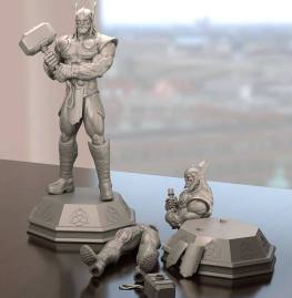 Thor classic 3d print stl files