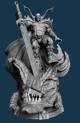 Spawn 3d print stl files