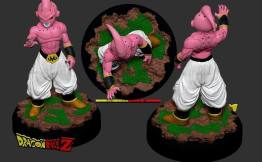 Majin baby buu dragonball z 3d print stl files