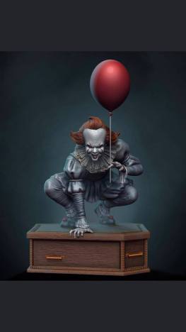 Pennywise 3d printing stl files