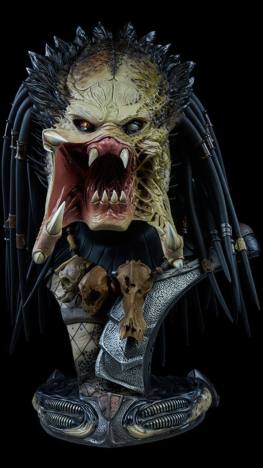 Predator wolf bust 3d print stl file