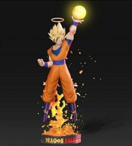 goku Super saiyan dragonball 3d print stl files