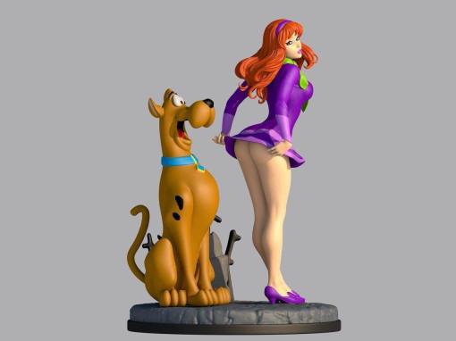 Daphne scooby 3d printing stl files