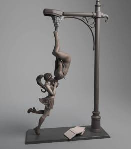 spider-man kissing radioactive stl files 3d printing