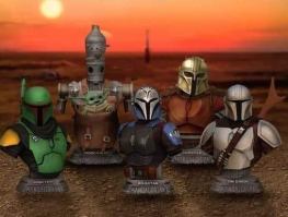 Mandalorian busts pack stl files for 3d printing