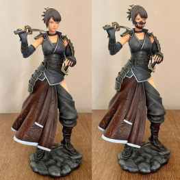 Samurai Girl 3d printing stl files