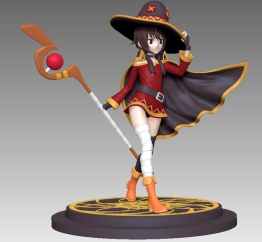 Megumin 3d printing stl files