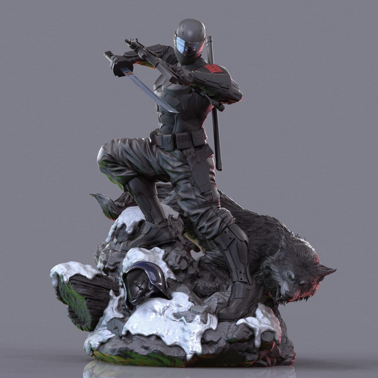 Snake eyes 3d printing stl files