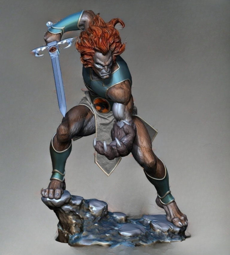 liono thundercats stl files for 3d printable models