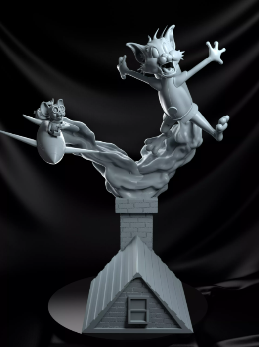 tom and jerry 3d printing stl files Tom and Jerry 3d printing stl files