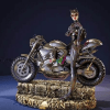 catwoman motorcycle 3d print stl files