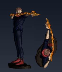 Ryomen sukuna 3d print stl