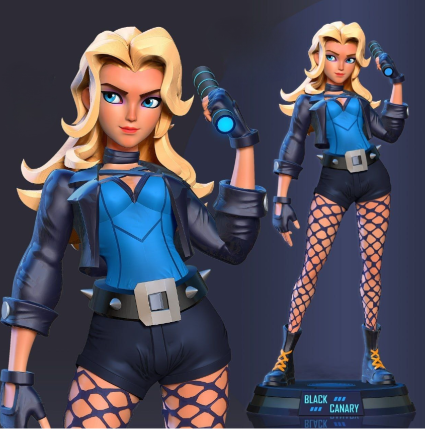 canary black canary 3d print stl