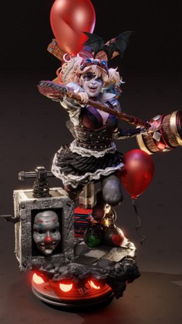 harley quinn stl file