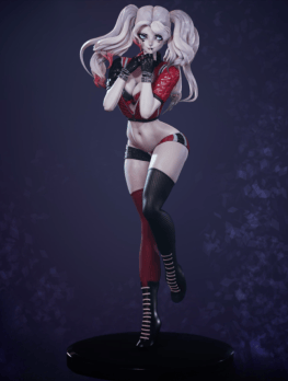 alexis harley quinn 3d print
