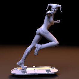 harley quinn 3d print stl